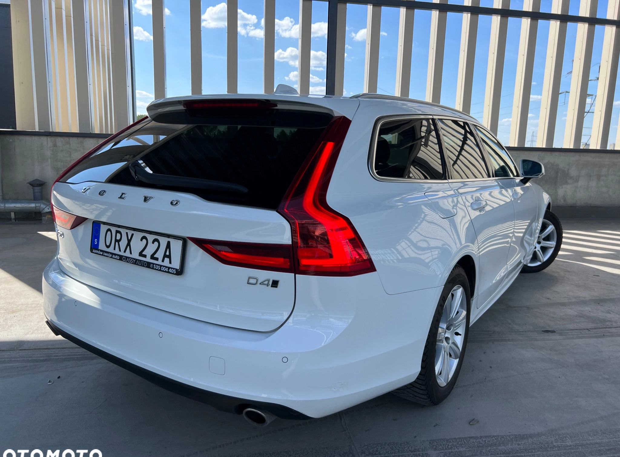 Volvo V90 cena 134900 przebieg: 99000, rok produkcji 2019 z Annopol małe 466